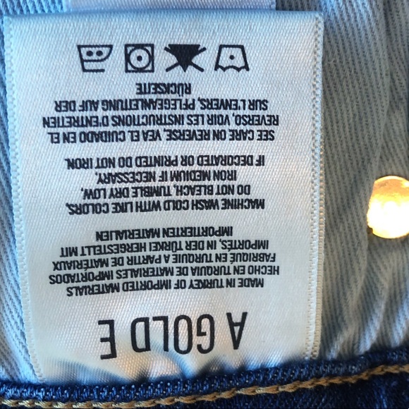 AGOLDE SKINNY LOW RISE DISTRESSED HEM - Picture 5 of 6